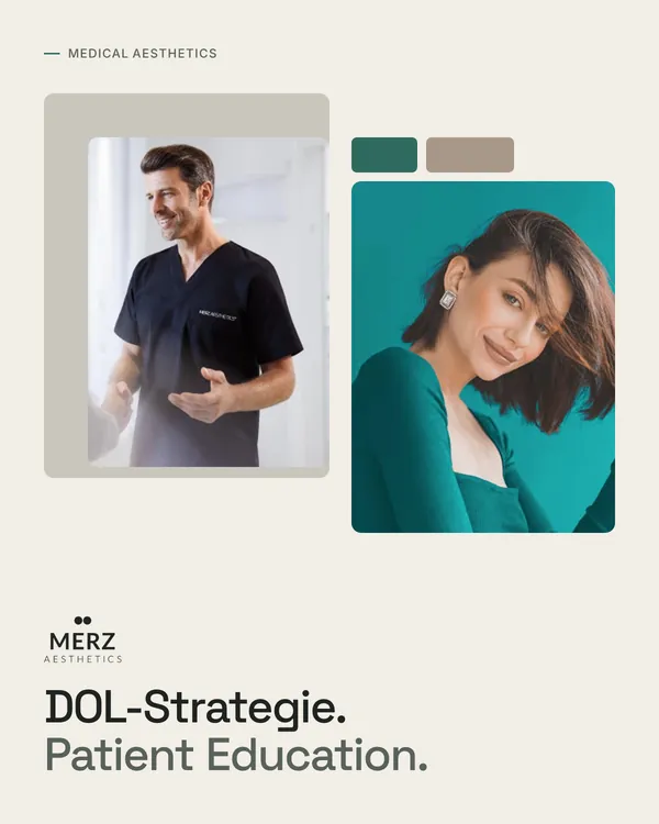 Key Visual Merz Aesthetics: DOL-Strategie und Patient Education